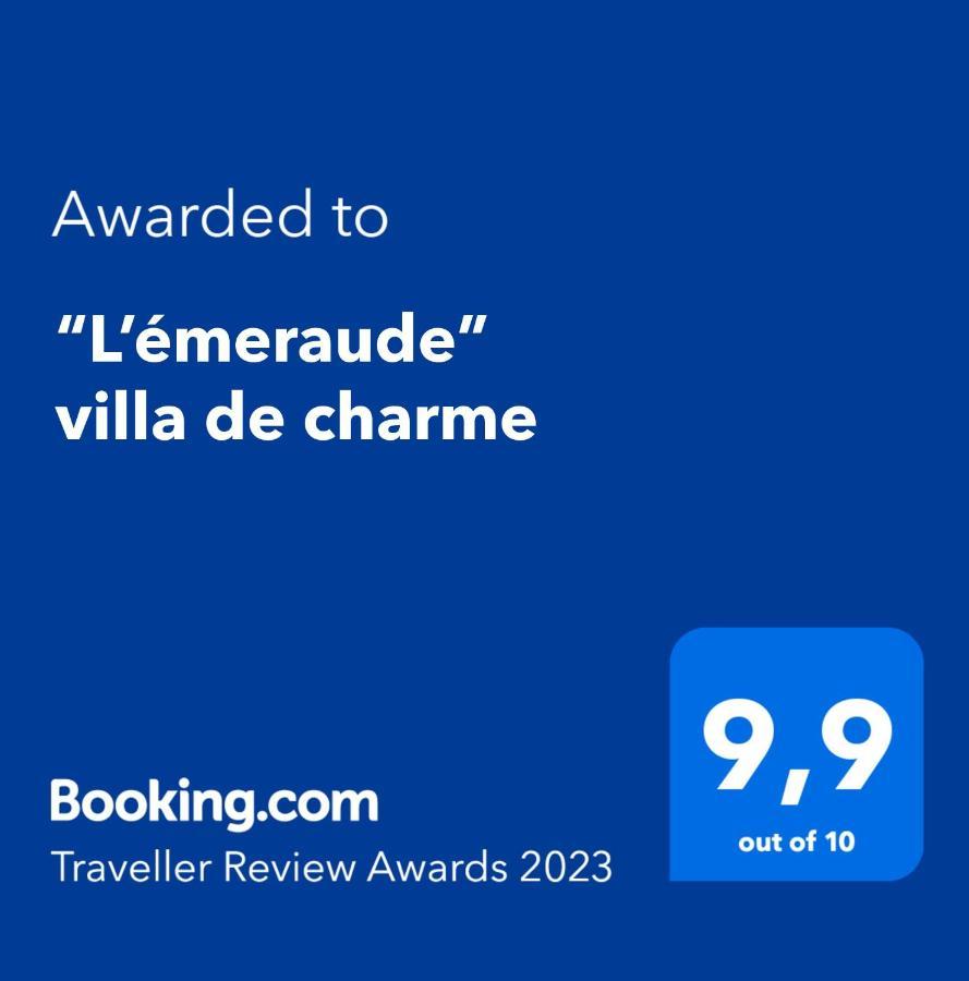 Villa "L'Emeraude - Maison D'Hotes - Jardin Et Parking Prives - ヴァルボンヌ エクステリア 写真